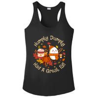 H.U.M.P.T.Y D.U.M.P.T.Y Had A Great Fall Cute Autumn Pun Ladies PosiCharge Competitor Racerback Tank