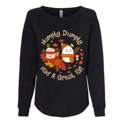 H.U.M.P.T.Y D.U.M.P.T.Y Had A Great Fall Cute Autumn Pun Womens California Wash Sweatshirt