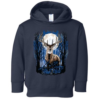 Hunters Deer Hunting Big Whitetail Buck Toddler Hoodie