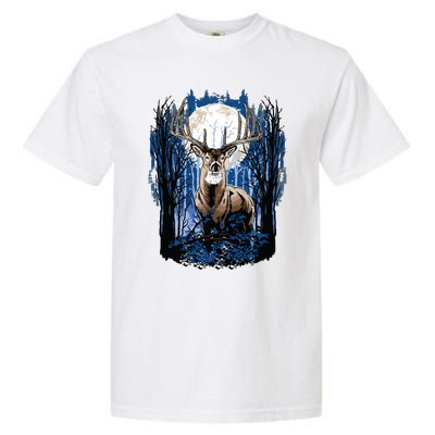 Hunters Deer Hunting Big Whitetail Buck Garment-Dyed Heavyweight T-Shirt