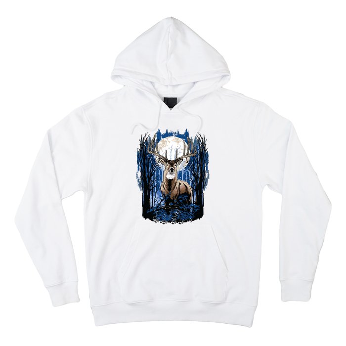 Hunters Deer Hunting Big Whitetail Buck Hoodie