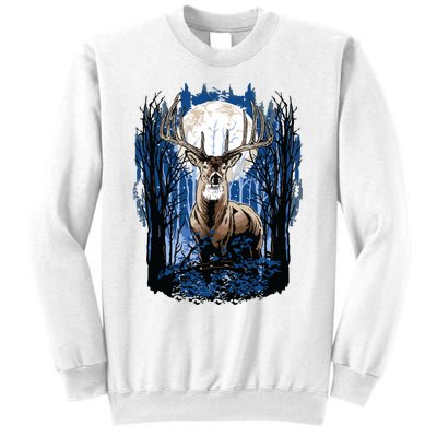 Hunters Deer Hunting Big Whitetail Buck Sweatshirt