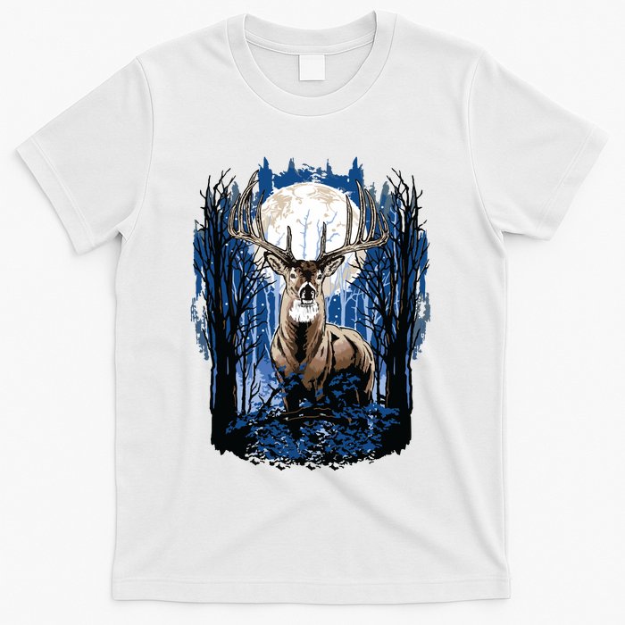 Hunters Deer Hunting Big Whitetail Buck T-Shirt