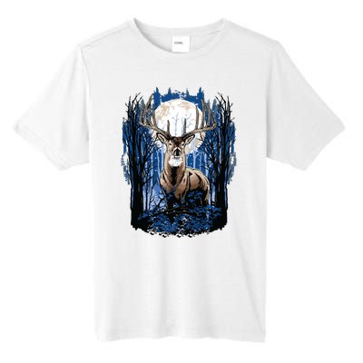 Hunters Deer Hunting Big Whitetail Buck Tall Fusion ChromaSoft Performance T-Shirt