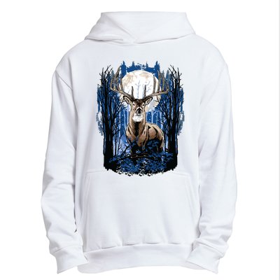 Hunters Deer Hunting Big Whitetail Buck Urban Pullover Hoodie