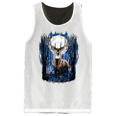 Hunters Deer Hunting Big Whitetail Buck Mesh Reversible Basketball Jersey Tank