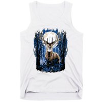 Hunters Deer Hunting Big Whitetail Buck Tank Top