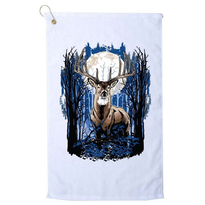 Hunters Deer Hunting Big Whitetail Buck Golf Towel