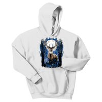 Hunters Deer Hunting Big Whitetail Buck Kids Hoodie