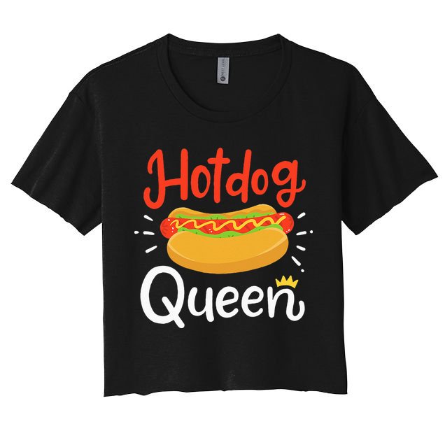 Hot Dog Hotdog Crop Top