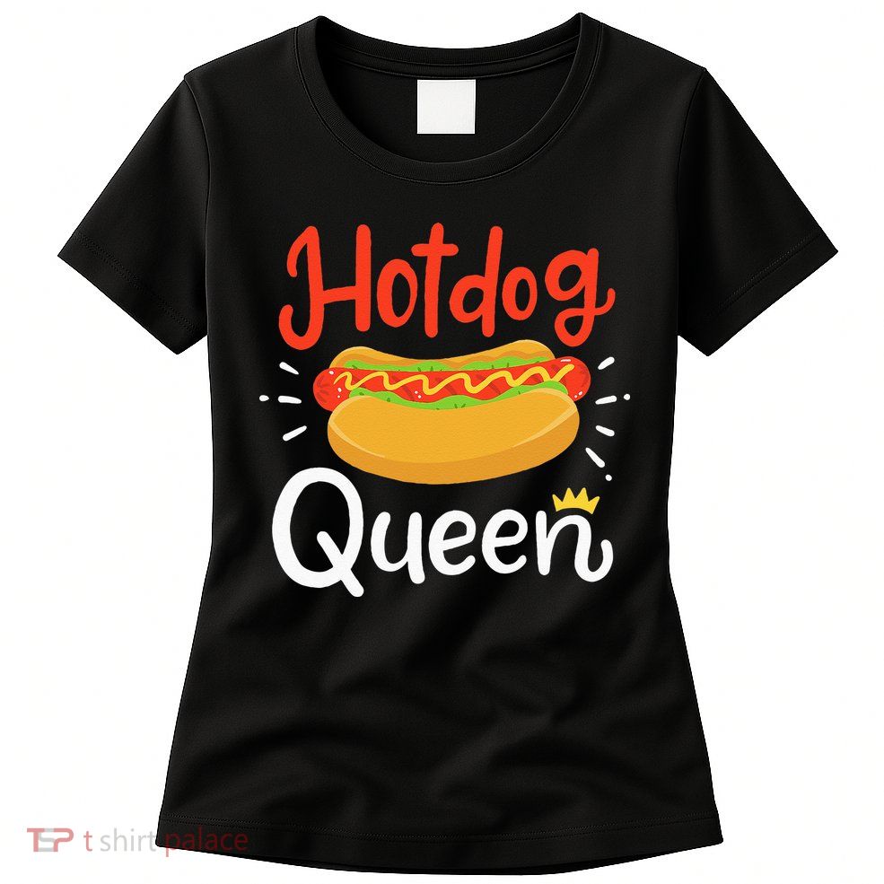 Hot Dog Hotdog Womens T-Shirt