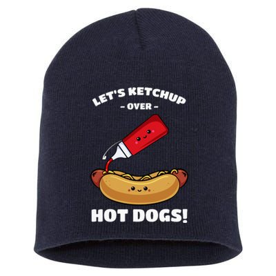 Hot Dog Hotdogs Wiener Frank Weenie Sausage Bun Frankfurter Short Acrylic Beanie