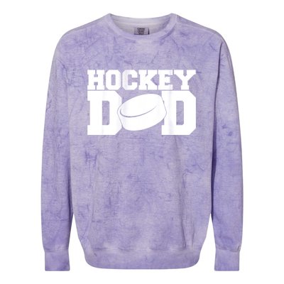 Hockey Dad Colorblast Crewneck Sweatshirt