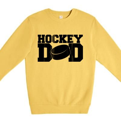 Hockey Dad Premium Crewneck Sweatshirt