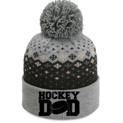 Hockey Dad The Baniff Cuffed Pom Beanie