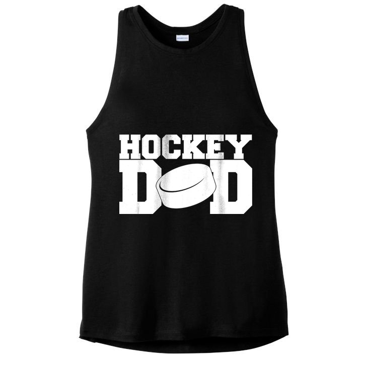 Hockey Dad Ladies PosiCharge Tri-Blend Wicking Tank