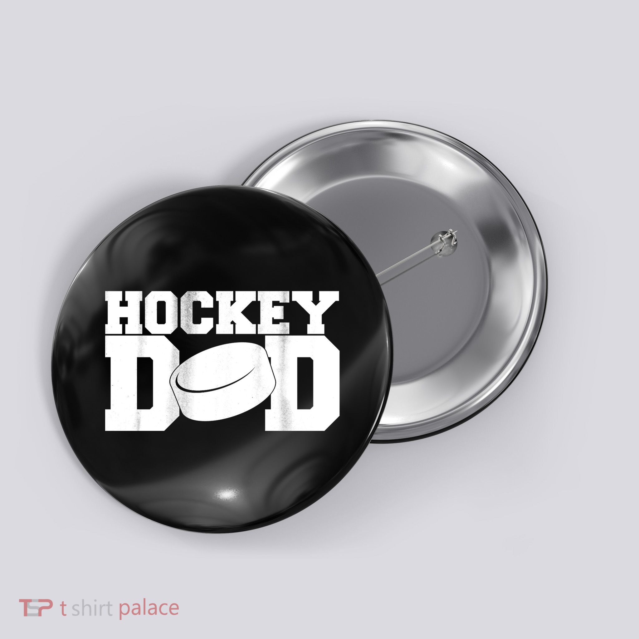Hockey Dad Button