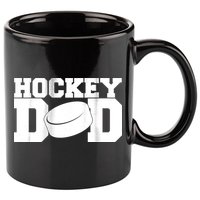 Hockey Dad 11oz C Handle Ceramic Mug