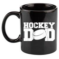 Hockey Dad 11oz C Handle Ceramic Mug