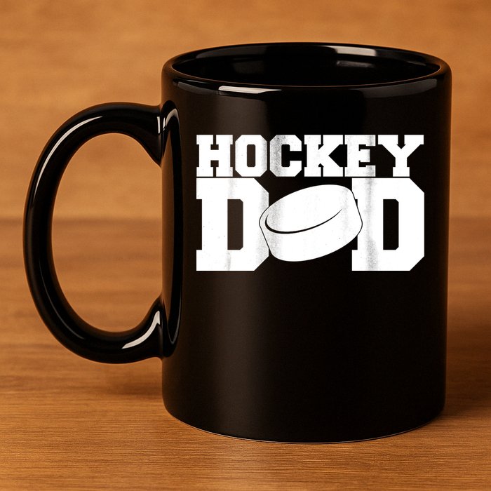 Hockey Dad 11oz C Handle Ceramic Mug