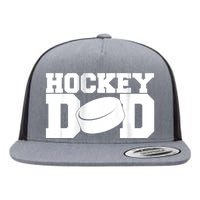 Hockey Dad Flat Bill Trucker Hat