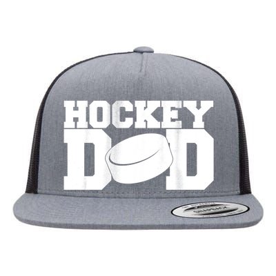 Hockey Dad Flat Bill Trucker Hat