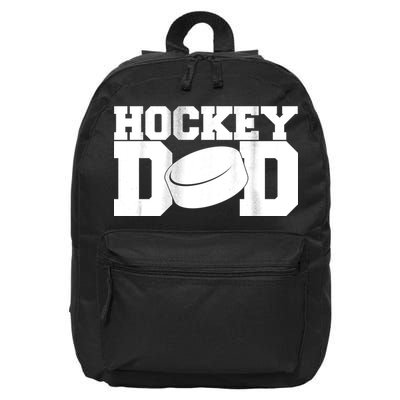 Hockey Dad 16 in Basic Backpack