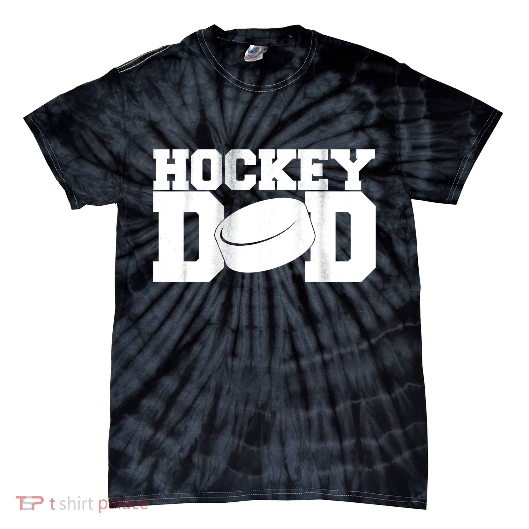 Hockey Dad Tie-Dye T-Shirt