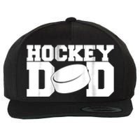 Hockey Dad Wool Snapback Cap