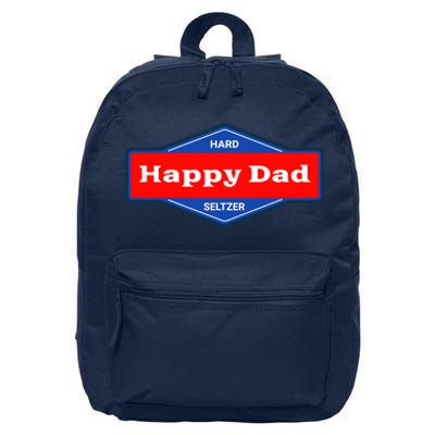 Happy Dad Hard Seltzer 16 in Basic Backpack