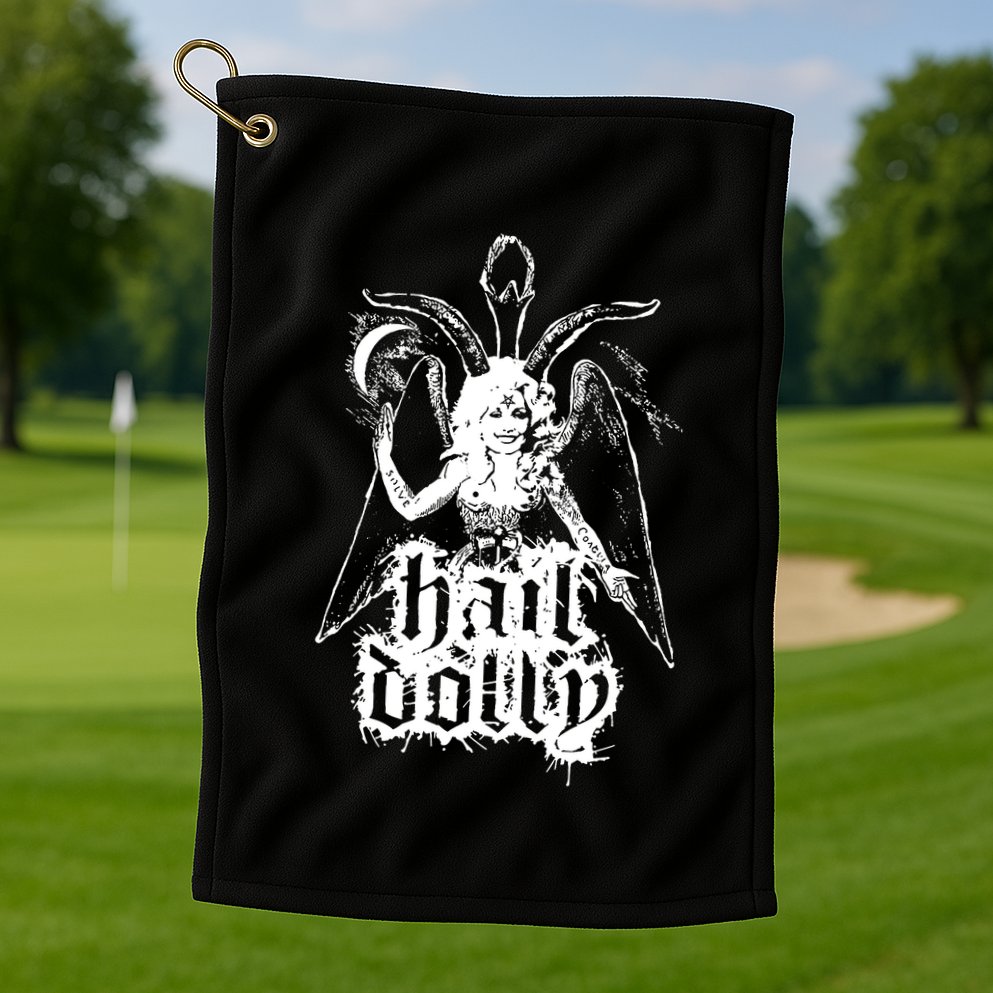 Hail Dolly Golf Towel