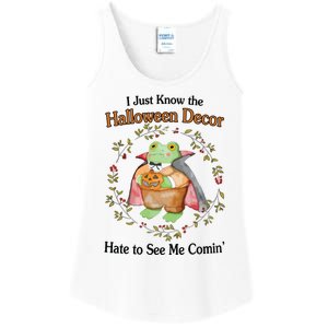 Halloween Decor Ladies Essential Tank