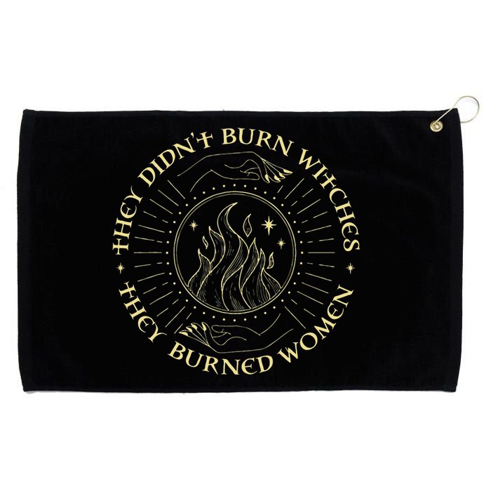 Halloween's Dark History: Witch Burnings Grommeted Golf Towel