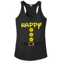 Happy Dwarf Halloween Costume Color Family Matching Dwarf Ladies PosiCharge Competitor Racerback Tank