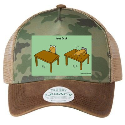 Head Desk Legacy Tie Dye Trucker Hat