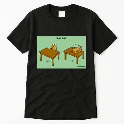 Head Desk Tall T-Shirt