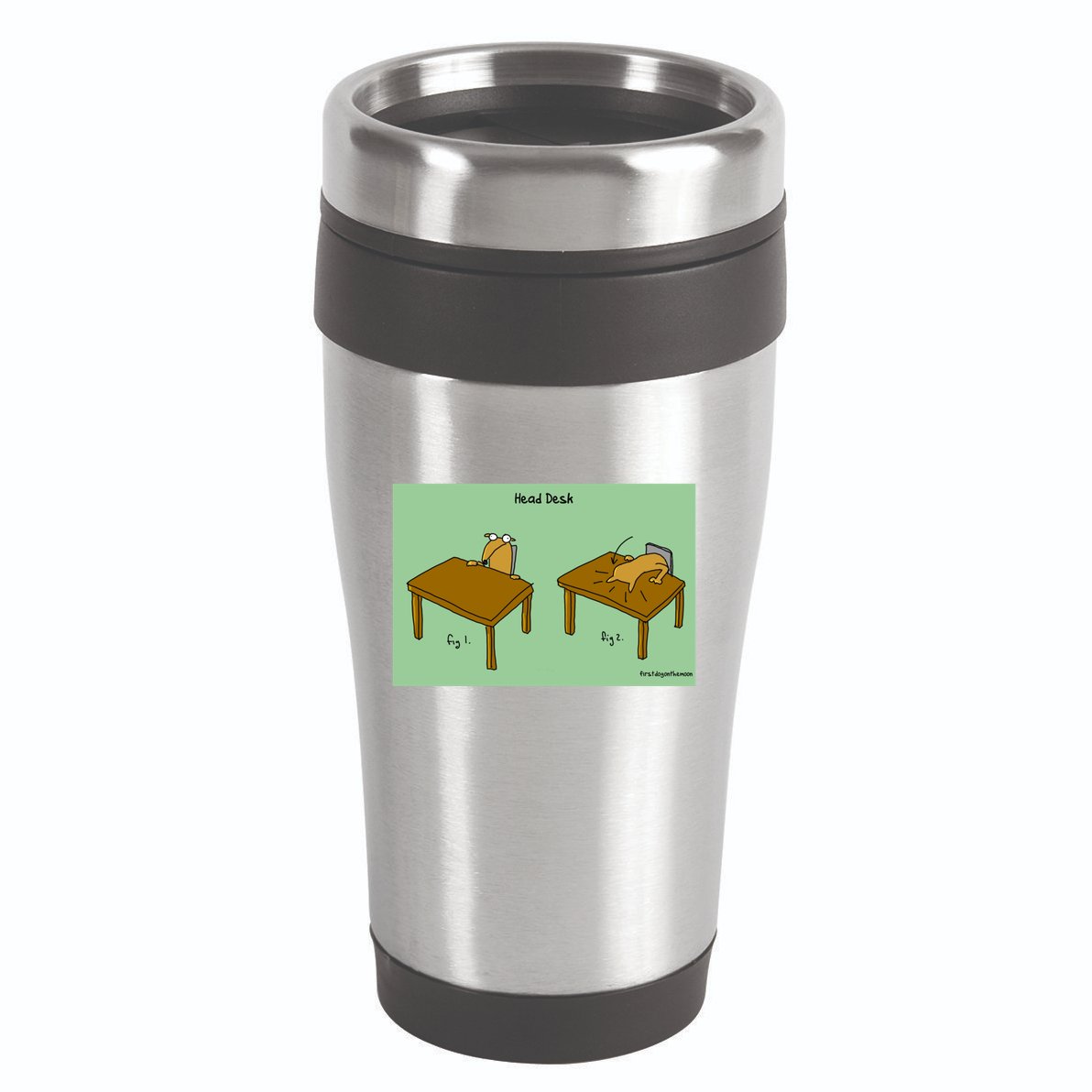 Head Desk 16oz Travel Tumbler