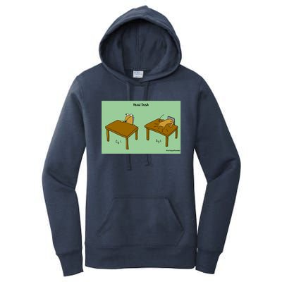 Head Desk Women's Pullover Hoodie