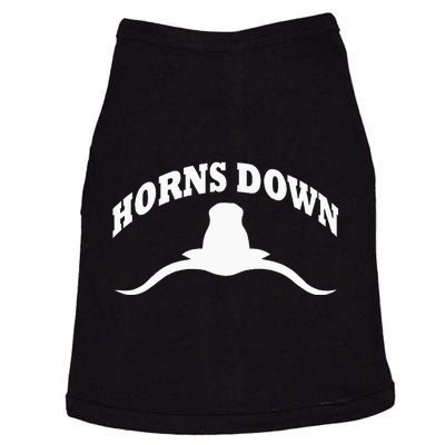 Horns Down Horns Down Texas Tuck Fexas Doggie Tank