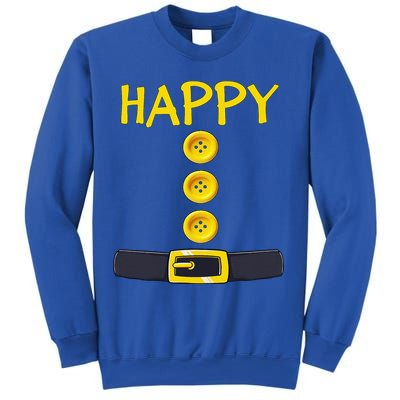 Happy Dwarf Halloween Costume Color Matching Happy Dwarf Sweatshirt