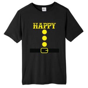 Happy Dwarf Halloween Matching Family Costume Color Happy Tall Fusion ChromaSoft Performance T-Shirt