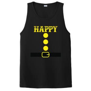 Happy Dwarf Halloween Matching Family Costume Color Happy PosiCharge Competitor Tank