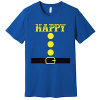 Happy Dwarf Halloween Matching Family Costume Color Happy Premium T-Shirt