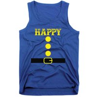 Happy Dwarf Halloween Matching Family Costume Color Happy Tank Top