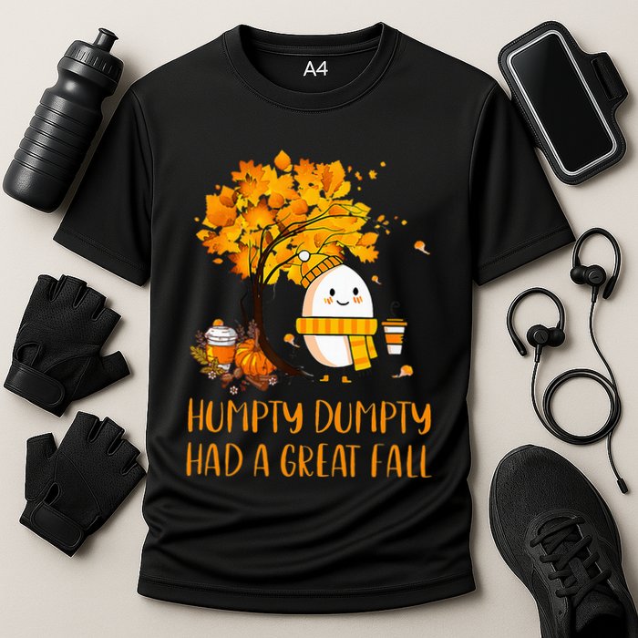 H.U.M.P.T.Y D.U.M.P.T.Y Had A Great Fall Thanksgiving Autumn Performance Shirt