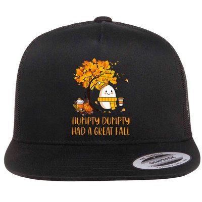 H.U.M.P.T.Y D.U.M.P.T.Y Had A Great Fall Thanksgiving Autumn Flatbill Hat