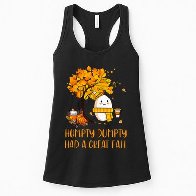 H.U.M.P.T.Y D.U.M.P.T.Y Had A Great Fall Thanksgiving Autumn Womens Tank Top