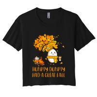 H.U.M.P.T.Y D.U.M.P.T.Y Had A Great Fall Thanksgiving Autumn Crop Top