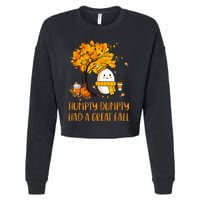 H.U.M.P.T.Y D.U.M.P.T.Y Had A Great Fall Thanksgiving Autumn Cropped Pullover Crew