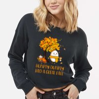 H.U.M.P.T.Y D.U.M.P.T.Y Had A Great Fall Thanksgiving Autumn Cropped Pullover Crew
